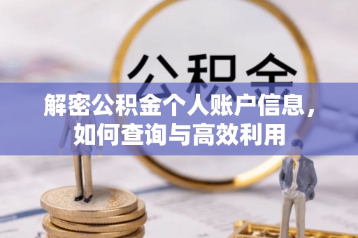 温岭解密公积金个人账户信息，如何查询与高效利用