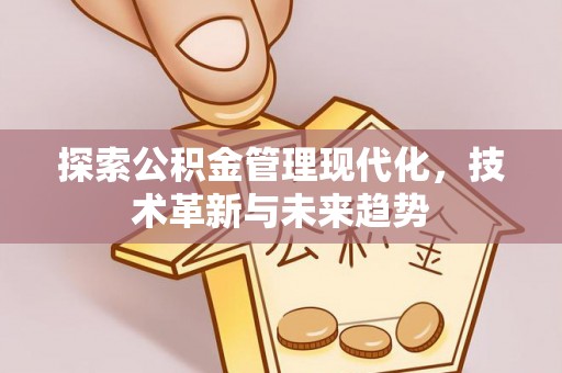 温岭探索公积金管理现代化，技术革新与未来趋势