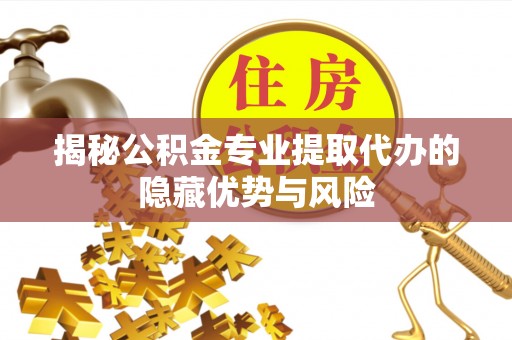 温岭揭秘公积金专业提取代办的隐藏优势与风险