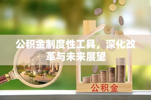 温岭公积金制度性工具，深化改革与未来展望