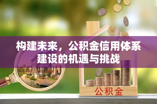 温岭构建未来，公积金信用体系建设的机遇与挑战
