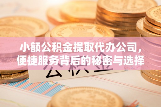 温岭小额公积金提取代办公司，便捷服务背后的秘密与选择指南