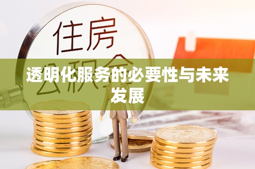 温岭透明化服务的必要性与未来发展