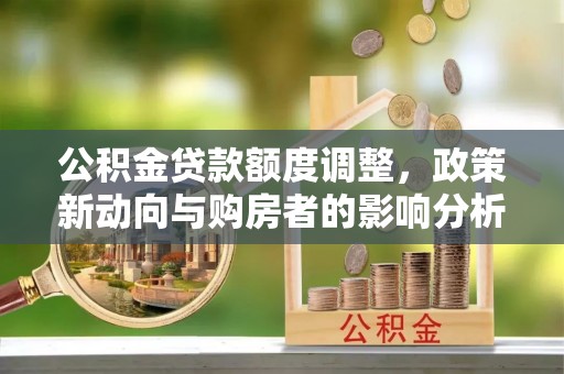 温岭公积金贷款额度调整，政策新动向与购房者的影响分析