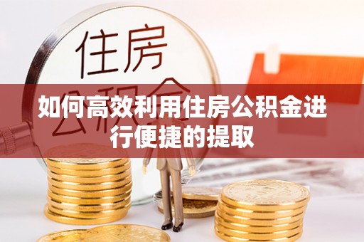 温岭如何高效利用住房公积金进行便捷的提取