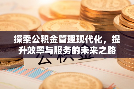 温岭探索公积金管理现代化，提升效率与服务的未来之路